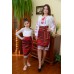 Traditional Woven Plakhta+Underskirt+Krayka Mother and Daughter set 4